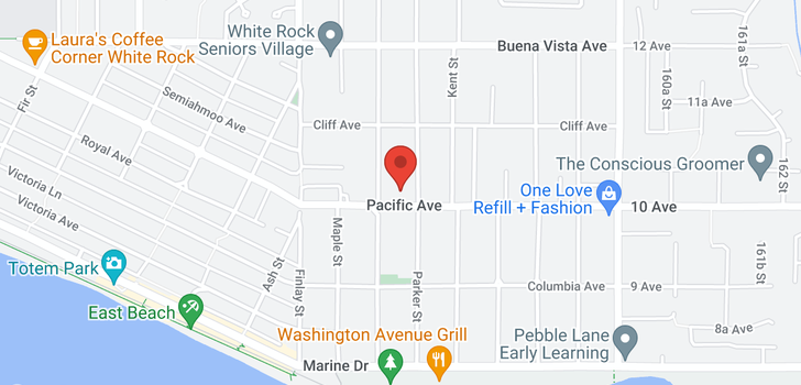 map of 15725 PACIFIC AVENUE